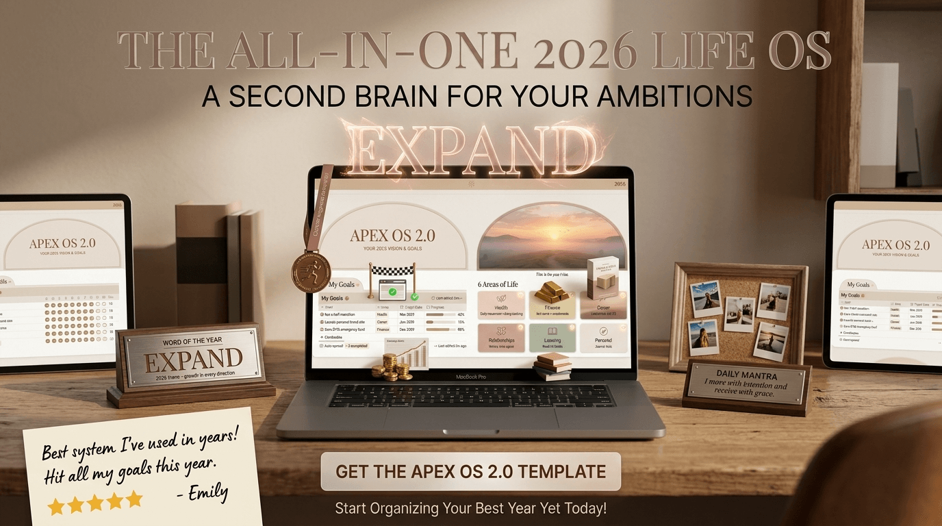 APEX OS 2.0 โ The All-in-One Life Operating System